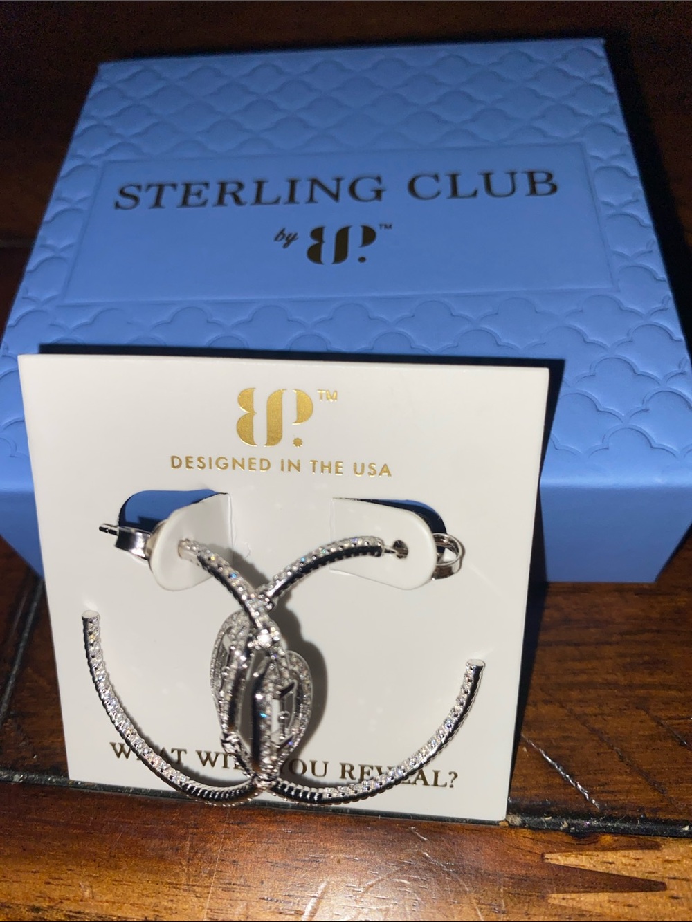 Bomb Party Sterling Club Earrings - Ultra Rare Unicorn - Cubic Zirconia